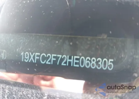 2017 Honda Civic Ex z USA, uszkodzony, nr VIN 19XFC2F72HE068305